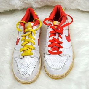 Vintage Nike 2008 Nyx Ronald McDonald Dunk Low sneakers shoes kids size 7Y